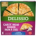 thumbnail image 1 of DELISSIO Garlic Bread Pizza 4 Cheese 499 g, 1 of 7