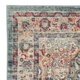 thumbnail image 5 of SAFAVIEH Merlot Joselyn Floral Bordered Area Rug, Navy/Aqua, 4' x 6', 5 of 7