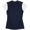 thumbnail image 2 of Nike Womens Classic IV Replica Soccer Jersey, Blue, X-Small, 2 of 2