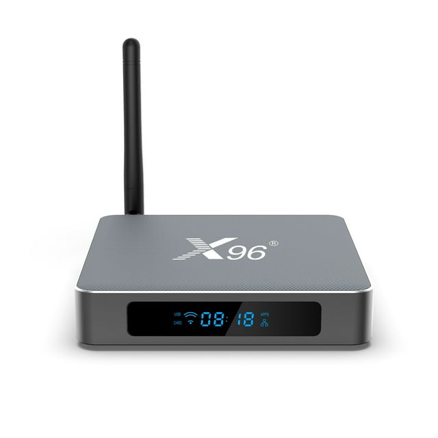 X96 X9 Android 9.0 Smart TV Box Amlogic S922X 4GB / 32GB 2.4G & 5G WiFi 1000M LAN 4K Media Player H.265 VP9 Decoding with Voice Remote Control