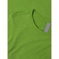 thumbnail image 3 of Ma Croix Womens Lightweight Hipster Round Bottom Short Sleeve Athletic Yoga Tunic T Shirt, 3 of 6