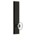 thumbnail image 6 of Grandeur 814061 Fifth Avenue Solid Brass Tall Plate Passage Door Knob Set - Chrome, 6 of 7
