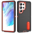thumbnail image 2 of TECH CIRCLE for Samsung Galaxy S25 Edge Hybrid Case with KickStand,Heavy Duty Protection Shockproof/Dustproof/Drop Proof Anti-Scratch Slim Protective Durable Case Hard Cover for Women Men,H, 2 of 9