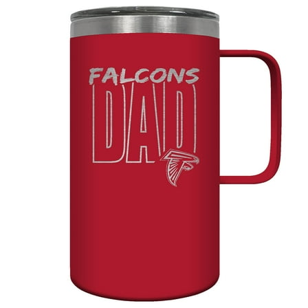 Atlanta Falcons Dad 18oz. Hustle Travel Mug