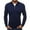 Navy, variant on ZKCCNUK Men Solid Casual Pullover Lg Sleeve Close Knitted Sweater Turtleneck Blouse Tops Shirt