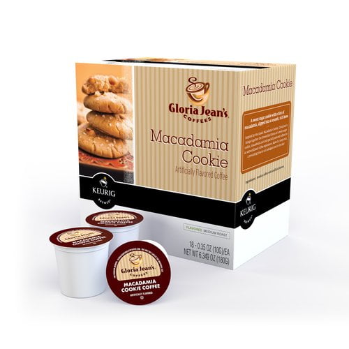 Gloria Jean's K-Cups Macadamia Cookie 