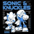 thumbnail image 2 of Mens Sonic the Hedgehog Knuckles Duo T Shirt, 2 of 5