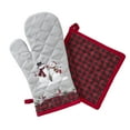 thumbnail image 2 of SKL Home Woodland Winter Oven Mitt & Pot Holder Set, 2 of 5