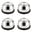 Black 4PCS, variant on Egg Piercer For Eggs | Egg Puncher | Portable Egg Hole Poker Peeler | Stainless Steel Needle Egg Punch | Egg Hole Puncher Pricker With Retractable Pin For Easily Peel Eg,1.25x2.16 inch,Multicolor