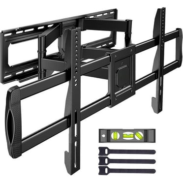 PERLESMITH Full Motion TV Mount Fits 50-90in with Swivel, Tilt, Articulating & Extend Max 800x400 mm, Holds up to 165 lbs