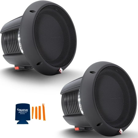 Rockford Fosgate 2 T1D410 Power Series T1 10  Dual 4-Ohm Subwoofers