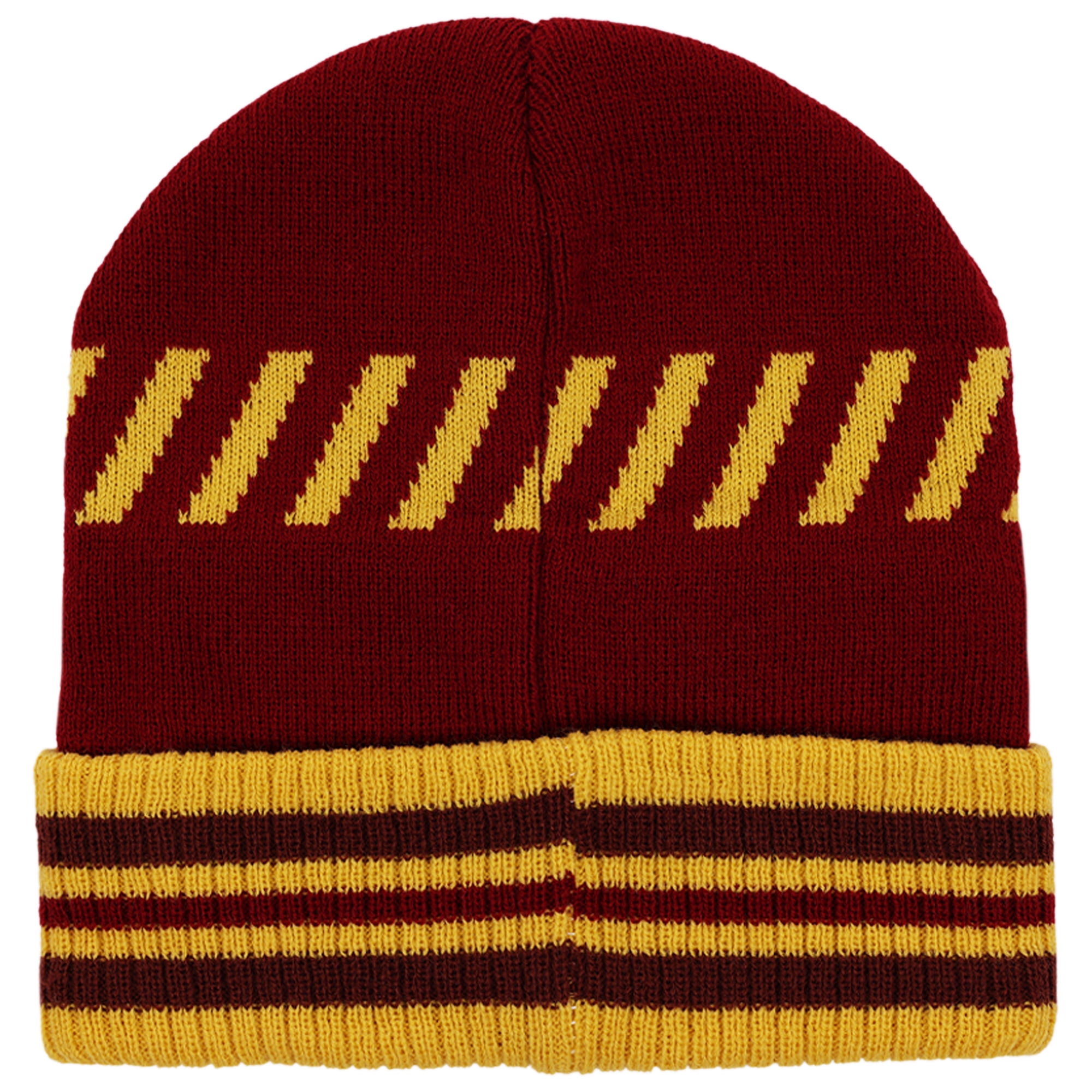 Gryffindor House Team Ribbed Cuff Beanie and Scarf 2pc Set