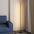 thumbnail image 3 of Lámparas de pie de sala de estar coloridas cálidas de luz de piso de esquina LED simples modernas Hugtrwg  Para estrenar, 3 of 8