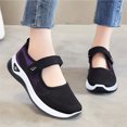 thumbnail image 2 of LTTVQM Women's Mary Jane Flats Lightweight Breathable 2026 Summer Cutout Design Mesh Running Walking Shoes for Casual Comfortable Sneakers Black 39(US-7.5), 2 of 7