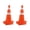 28*12pcs, variant on MROOBEST 12 Pack Traffic Safety Cones 28 inch PVC Orange Cones with Reflective Collars Parking Training Road Caution Plastic Cones for Parking Lot Traffic Control Driving Training