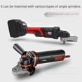 thumbnail image 3 of Xili Aluminum Cast Iron Angle Grinder with Universal Adapter - 400g Multi-Purpose Tool Kit for Woodworking, Electric Edge Trimming & Square Cutting - Includes Upgraded 5 Blades, Ideal for, 3 of 6