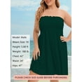 thumbnail image 5 of As Rose Rich Women's Cover up Beach Strapless Mini Dress, XL, 5 of 9