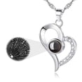 thumbnail image 1 of Collar de plata de ley 925 Te amo Collar de amor en 100 idiomas para novia Mujer Regalos románticos para ella Adepaton WMZL-845-2, 1 of 7