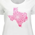 thumbnail image 4 of Inktastic Texas Silhouette Mandala Women's Plus Size T-Shirt, 4 of 5