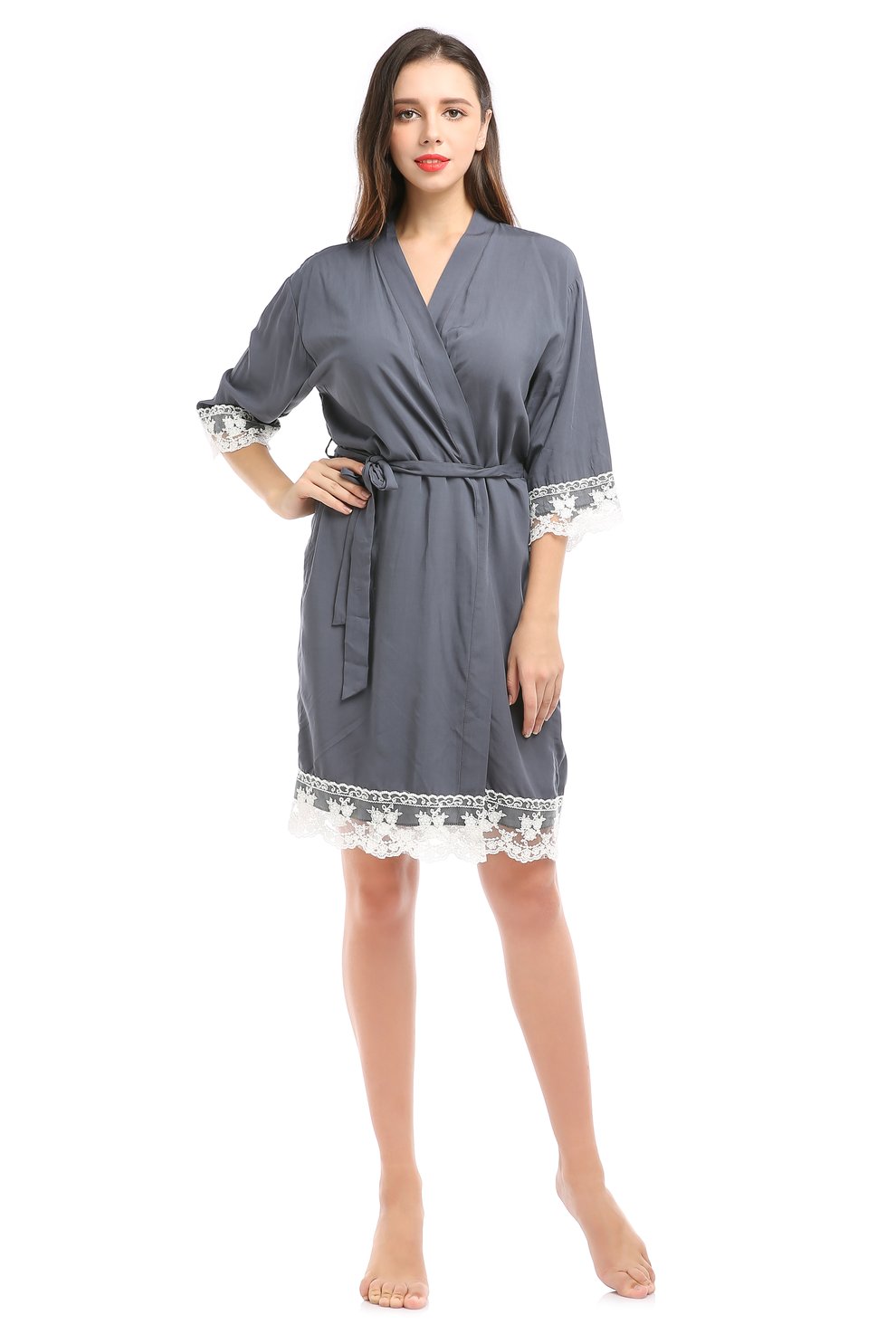 lace night robe