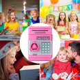 thumbnail image 5 of (A 13.5*13.5*19CM) Child Safety Bank with ATM Fingerprint Password, 5 of 5