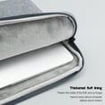 thumbnail image 6 of Laptop Bag Sleeve 11 12 13 13.3 14 15 15.3 16 inch Carrying Notebook Pouch for Macbook Air Pro M1 M2 Case laptop accessories (Dark Gray,14inch 15inch), 6 of 7