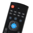 thumbnail image 1 of Souris de clavier sans fil, télécommande, 2,4 g de la technologie radio sans fil Technologie Air souris pour les jeux de télévision à domicile Black, 1 of 7
