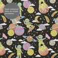 thumbnail image 3 of Rateoe Cartoon Astronaut In Spacesuit Shower Curtain - Fancy Bathroom Shower Curtain Sets - Waterproof Shower Curtain with Hooks with 12 Plastic Hooks 72x72 Inches, 3 of 5