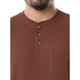 thumbnail image 5 of Wrangler Workwear Men's Short Sleeve Pocket Henley T-Shirt, Sizes S-5XL, 5 of 7