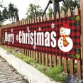 thumbnail image 2 of pitrice Christmas Streamer Hanging Background Ornament Polyester Decorative Banner, SDHF-GZ04, 2 of 6