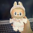 thumbnail image 4 of Clothes Only 15cm Pendant Blind Box Macaron Cloth Labubu Time To Chill Filled Doll Accessories Cos Cute Doll Pure Handmade Cloth, 4 of 5