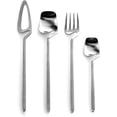 thumbnail image 1 of Juego de Cubiertos Bluelander 4 piezas Plateadas con Acabado Mate, 1 of 4