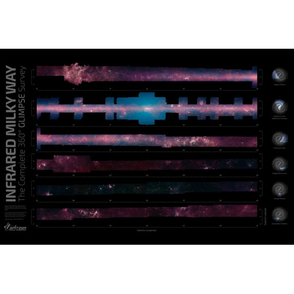 24"x36" Gallery Poster, GLIMPSE360poster