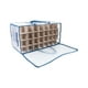 thumbnail image 1 of Caja de almacenamiento de adornos navideños, organizador de adornos, caja de almacenamiento con divisores, contenedor de almacenamiento de Navidad, so Azul L, 1 of 9