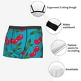 thumbnail image 5 of Kdxio Men's Boxer Briefs with Cherry Print - Comfortable and Breathable Underwear for Everyday Wear, 5 of 7