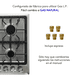thumbnail image 3 of Parrilla de Gas Empotrable Garell Premium 4 Quemadores Acero Inoxidable, 3 of 9