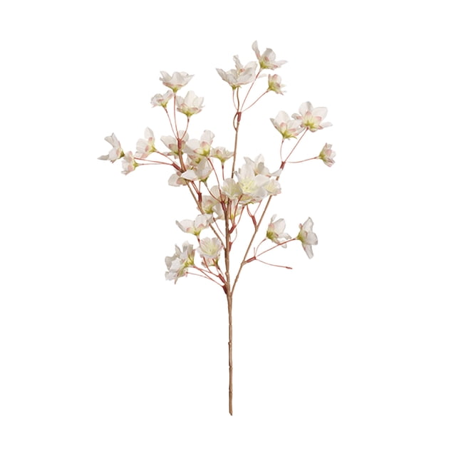 Ramas artificiales de durazno para decoración del hogar, tela de seda, flores artificiales de durazno, ramas de árbol de durazno artificiales para arreglos en jarrones, decoración floral artificial