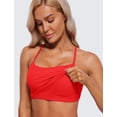 thumbnail image 3 of Sujetador deportivo CRZ YOGA Butterluxe Y Back Longline Deep Red, 3 of 3
