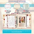 thumbnail image 7 of Meadowsweet Kitchens Recipe Card Cookbook Binder Organizer - Fruit 'n' Flowers, 7 of 7