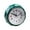 Atrovirens, variant on Deyuer Desk Clock Precise Silent Night Light Battery Powered Non Ticking Table Music Alarm Clock for Office,Pink