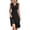 Black, variant on CIENVNSTG Women's Slimming Sleeveless Fit-and-Flare Tummy Control Dress V Neck Wedding Guest Formal Dresses Summer Outfits 2026 Purple 2XL
