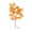 Orange-OR Home Decor, variant on JJV 2 Pcs Artificial Maple Leaves Branches, 20 Inch Realistic Yellow Maple Leaf Stems, Decorative Fake Foliage for Vase Fillers, Harvest and Thanksgiving Home Decor