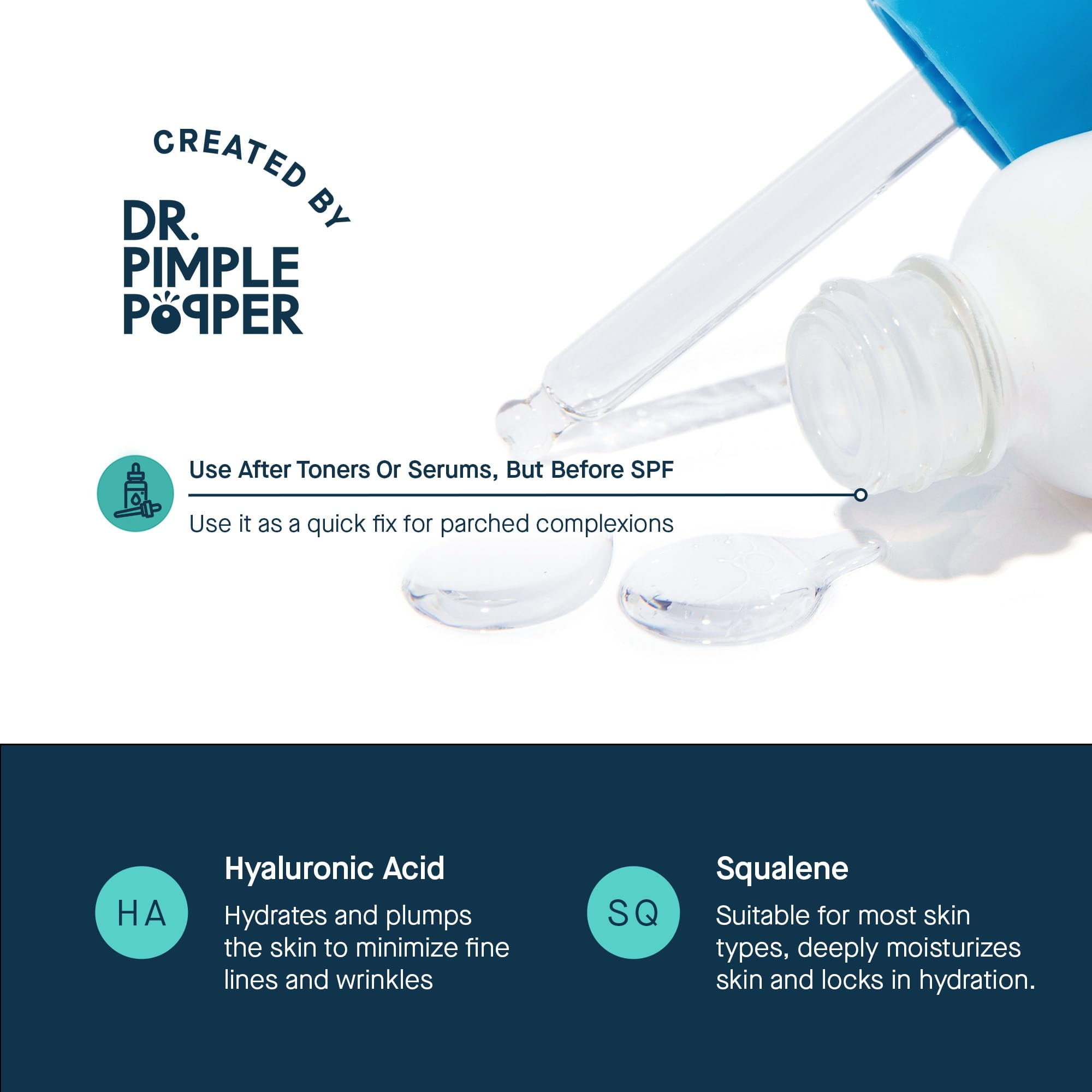 SLMD by Dr. Pimple Popper - Hyaluronic Acid Serum 1.0 fl. oz