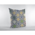 thumbnail image 2 of Amrita Sen Suede Zippered Pillow With Gold And Green on Gray CAIPL89FSDS18X18, 2 of 5