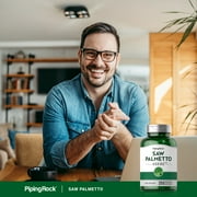 Saw Palmetto 450mg | 250 Capsules | Extract Supplement | by Piping Rock