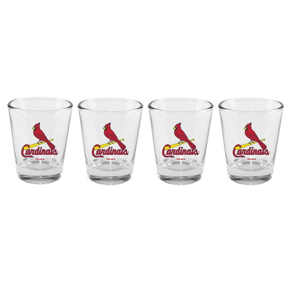The Memory Company St. Louis Cardinals 4-Pack 2oz. Shot Glass Set