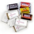 thumbnail image 3 of 100ct Religious Cross Party Favors Pink Mini Wrappers for Hershey's Miniatures - Candy Not Included, 3 of 7