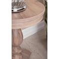 thumbnail image 4 of Linon Bree Table d'Appoint Ronde en Bois 20 Pouces P x 24,5 Pouces H avec Base Piédestal Brun Naturel, 4 of 8