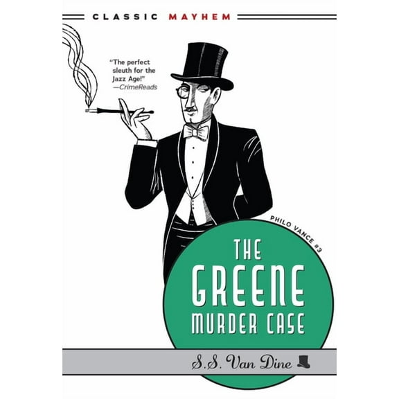 Philo Vance The Greene Murder Case, Book 3, (Paperback)