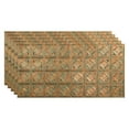 thumbnail image 1 of FASÄDE Traditional 4 Decorative Vinyl 2ft x 4ft Glue Up Ceiling Panel in Copper Fantasy (5 Pack), 1 of 5